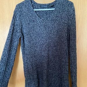 Chunky Knit Women’s Grey Sweater size M